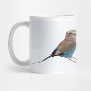 Lilac-breasted roller bird. Mug